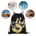 thumbnail image 5 of Childhood Cancer Awareness Month in September We Wear Gold Drawstring Backpack Sackpack String Bag Cinch Waterproof Bags for Gym Sports Yoga Travel Beach Swimming shopping, 5 of 7