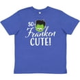 thumbnail image 3 of Inktastic Halloween So Franken Cute Youth T-Shirt, 3 of 5