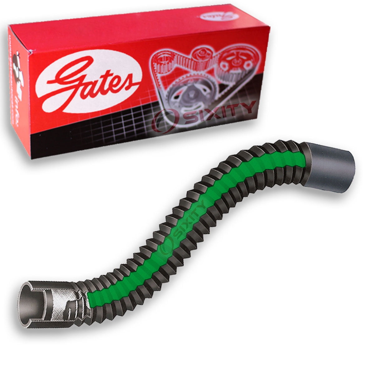 Gates Lower Green Stripe VulcoFlex Radiator Coolant Hose compatible