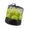thumbnail image 2 of 20 pelotas de tenis elásticas con bolsa de transporte de malla para practicar ejercicios de entrenamiento, pelotas para entretenimiento, interior y, 2 of 8