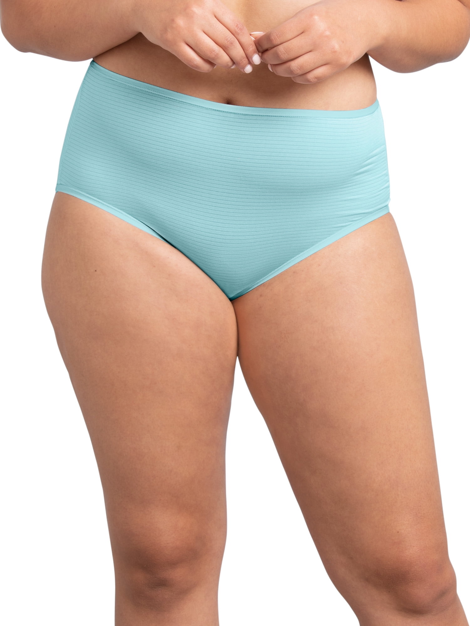 Fruit Of The Loom Women's 6pk Breathable Cooling Striped Briefs - Colors  May Vary 6 : Target