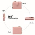 thumbnail image 6 of GAEKEAO Small Wallet for Women Zipper Pocket Coin Purse, 6 of 8