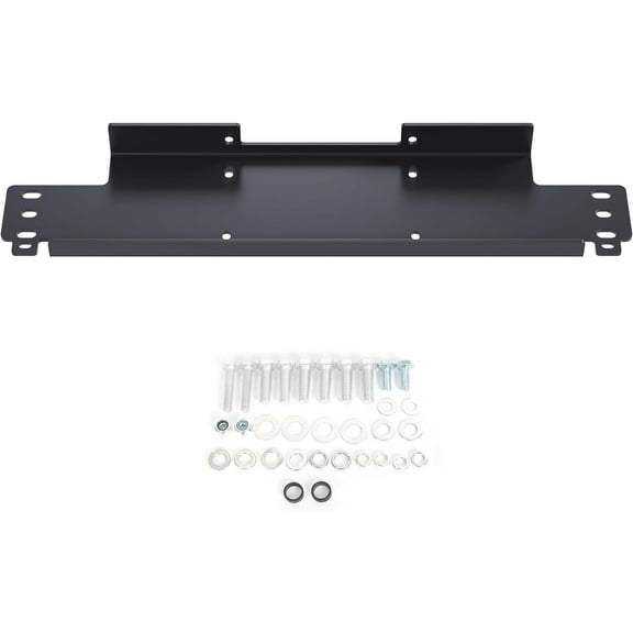 Kojem Winch Mounting Plate for 1987-2006 Jeep Wrangler YJ TJ LJ On Your Bumper-12000 lb Capacity