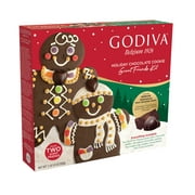 Godiva Holiday Chocolate Cookie Giant Friends Kit, 1 lb, 2 count