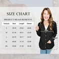 thumbnail image 2 of SHIBEVER Womens Cardigan Long Sleeve Shirts for Women Buttons Down V Neck Waffle Knit Lightweight Black Cardigan for Women Fall Shirt Winter Clothes M, 2 of 7