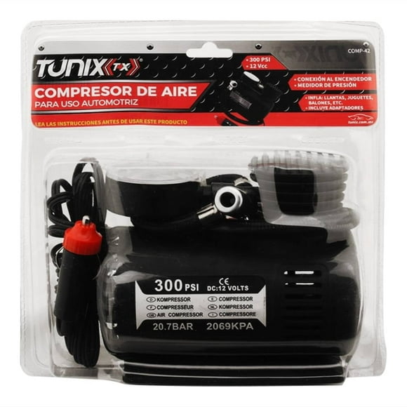 Compresor de Aire TuniX 300 Psi 1 Pieza