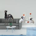 thumbnail image 2 of Figura De Elefante De Resina, Escultura De Animal, Centro De Mesa, Figura De Escritorio, Artesanía Familiar, Decoración Del Hogar, Decoración De Mesa Para Sala De Estar, Dormitorio De Hotel,, 2 of 8