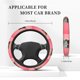 thumbnail image 3 of Fotbe Cool Cat Pink Sunglasses Funda para Volante Universal de 15 pulgadas, Accesorios para Auto para Hombre y Mujer, Protector de Volante Cómodo para SUV y Sedán, 3 of 6