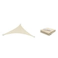 thumbnail image 4 of Sun Shade Triangle Sun Shade 95% Block Canopy For Patio Backyard Garden Outdoor Activities With Fixing Kit, 4 of 4