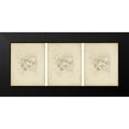 thumbnail image 2 of Harper, Ethan 14x8 Black Modern Framed Museum Art Print Titled - 3-UP Classical Portrait Study III, 2 of 5