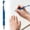 Blue, variant on Black Ballpoint Pen with Stylus Tip, 2 in 1 Stylus Stylish Pen, Premium Metal Stylus Pen for Touch Screens, Black Ink, 1.0 mm (1 PC Pink)