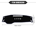 thumbnail image 6 of Unique Bargains Car Center Console Dashboard Cover Mat Compatible for Kia Sorento 2022-2023 Protective Polyester Blue, 6 of 6