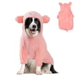 thumbnail image 1 of Sudadera con capucha NACOCO Pig Disfraz para mascotas, color rosa cálido, XL, 1 of 6