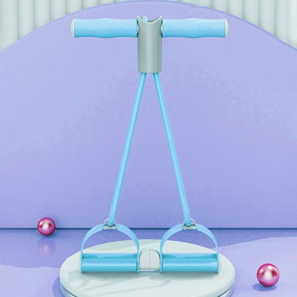Pedal Puller | Bandas de resistencia desmontables para abdominales con correas para piernas | Herramienta portátil para entrenamiento de core y abdominales | Material TPE