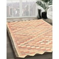 thumbnail image 2 of Ahgly Company Indoor Square Traditional Brown Gold Southwestern Area Rugs, 8' Square, 2 of 6