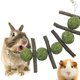 thumbnail image 1 of Juguetes para masticar, palitos de manzana naturales, ramas de manzano, juguetes para rechinar los dientes para conejos, chinchillas, hámsteres y cobayas, 1 of 5
