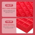 thumbnail image 5 of MOKKHNB 1Pack Daily Use Coin Container Rectangular for Cashiers and Pedlars, 5 of 5