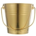 thumbnail image 3 of FELTECHELECTR Stainless-Steel Beverage Tub Golden 1Pcs for KTV Use, 3 of 6