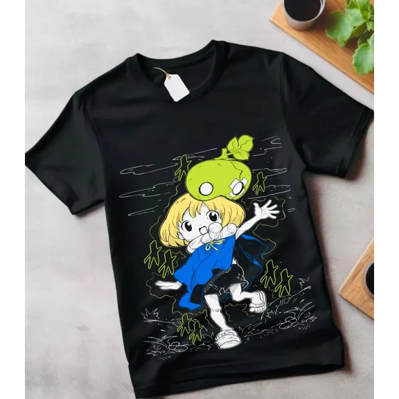Dr. Stone Suika T-shirt Senku Ishigami Taiju Oki Ryusui Anime unisex Gift Shirt