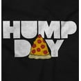 thumbnail image 2 of Pizza Hump Day Office Job Funny Work Unisex Plus Fleece Graphic Hoodie Brisco Brands 2X, 2 of 5