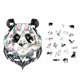 thumbnail image 5 of Rompecabezas De Papel De Animales Para Adultos Rompecabezas De Bricolaje Regalos De Cumpleaños Para Niños Rompecabezas Juguetes Educativos Rompecabezas Lobo León Panda Águila Oso Antílope Scienceny FN003397-03, 5 of 6