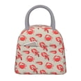 thumbnail image 1 of Fotbe Crab Lobster 1 Bolsa de Almuerzo con Estampado, Lonchera Aislada, Contenedor de Comida Reutilizable Tipo Cooler a Prueba de Fugas, 1 of 6