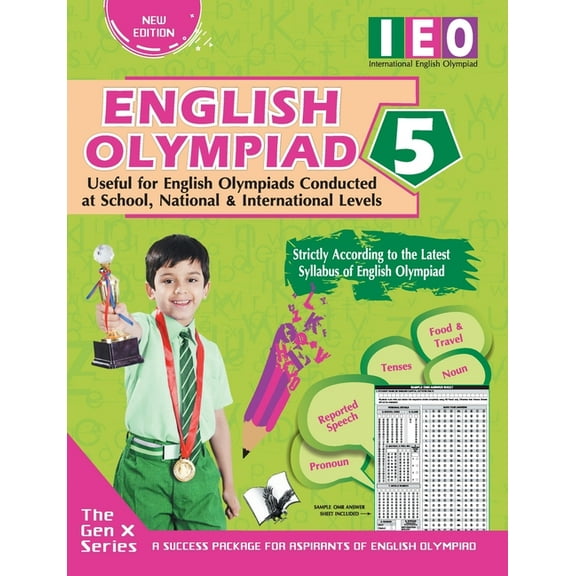 International English Olympiad - Class 5(With OMR Sheets), (Paperback)