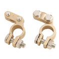 thumbnail image 1 of 2 pcs Battery Terminals Battery Pole Terminals Car Battery Clamp with Bolts, 1 of 8