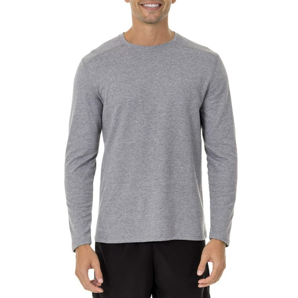 Athletic Works - Athletic Works Big Men's Dual Face Long Sleeve Waffle ...