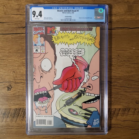Beavis and Butt-head #1 - CGC 9.4 Comic Book