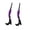 Purple, variant on Halloween Witch Legs Plant Pot Decorations – 2-Pack Floral Planter for Indoor Outdoor, Green