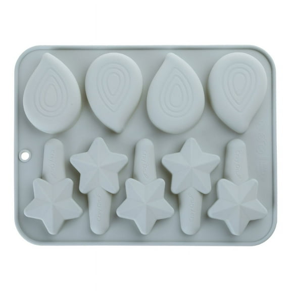 9 Cavity 3D Crayon Silicone Mold Pencil Pen Chocolate Cake Mould Baby Teething Stick Making Fondant Candy Gumpaste Molds