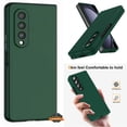thumbnail image 2 of For Samsung Galaxy Z Fold 5 5G Hybrid Thin Slim Premium Hard Plastic Matte Finish Anti-Scratch Full Protection Shockproof Phone Case Cover by Xpression - Green, 2 of 12