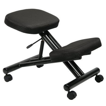 Boss Office & Home Black Kneeling Stool (Best Ergonomic Kneeling Chair)