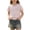 Pink, variant on Auroural Girls' Summer Dress Round Neck Short Sleeved T-Shirt Baby Bow Embroidery Color Blocked Top Toddler Girls Clothes 2T - 3T