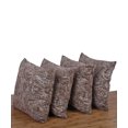 thumbnail image 2 of Home Soft Things Paisley Suede 4 Piece Throw Pillow Cover Set - Carafe - 20" x 20", 2 of 2