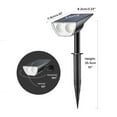 thumbnail image 4 of Linkind Solar Lights Outdoor Waterproof, Solar Spot Lights Outdoor 350LM 3000K Warm White, Solar Lighting for Garden Yard Patio Pathway Driveway Porch, 2 Pack, 4 of 7