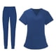 thumbnail image 4 of Conjunto de uniforme de enfermería para hombre y mujer, ropa de trabajo de enfermera, uniforme de enfermería para cosmetología SPA SG Yuyangstore  Uniformes de Trabajo, 4 of 8
