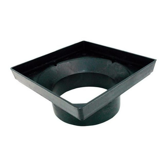 1221 12 in. Low Profile Drain - Black