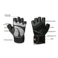 thumbnail image 5 of comerut 1 Pair Mumian Workout Gloves Skin-friendly Increase Friction Ergonomic Design Grip Power Pads Lifting Gloves for Training, 5 of 7