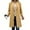 Yellow, variant on Fnooota Peacoats for Women, Lapel Collar Casual Mid-length Single Breasted Womens Wool Coats Brown Size S-5XL