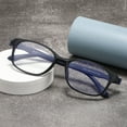 thumbnail image 4 of NIBOLOG Blue Light Blocking Glasses Unisex Retro Small Frame Clear View Strong Hinge Eye Clear Bluelight Glasses Spectacles Office Use Eyewear, 4 of 7