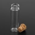 thumbnail image 4 of 40Pcs 11X32Mm Tiny Mini Empty Clear Cork Glass Bottles Vials 2Ml, 4 of 4