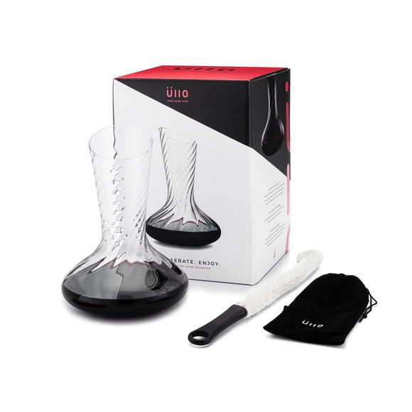 Decantador Aireador Pitcher Üllo de Cristal Sin Plomo 750 ml - Juego