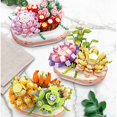 thumbnail image 2 of Orchid Pot Plant Building Blocks Set Bonsai Flower Bouquet MOC Vase Model For Adults, 2 of 10