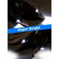 thumbnail image 4 of LED Flashlight Gloves, Hands-Free Light, Black, 1 Pair (No Battery), 4 of 6