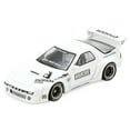 thumbnail image 2 of Mazda RX7 (FC3S) "Pandem Aero" Widebody Kit White with Graphics 1/64 Diecast Model Car by Inno Models, 2 of 6