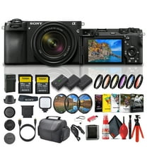 Pre-Owned Sony Alpha a6700 Mirrorless Camera with 18-135mm Lens   2 x 64GB Cards   Accessories