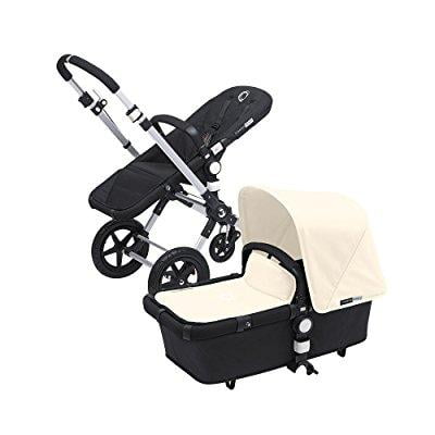 bugaboo cameleon 3 stroller black base with new extendable sun canopy