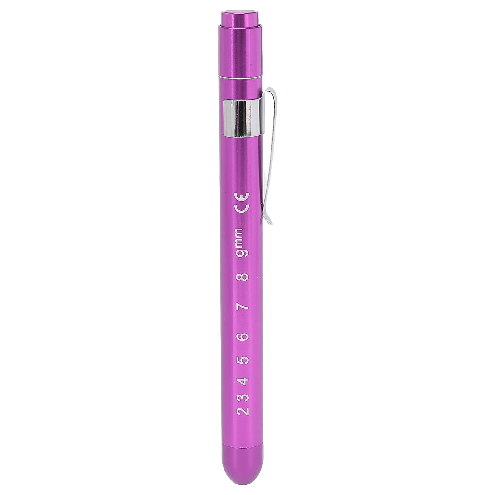 Lampe Stylo LED Portable Avec Pupillomètre - Pour Médecins, Urgences, Vétérinaire - Noire - HTI